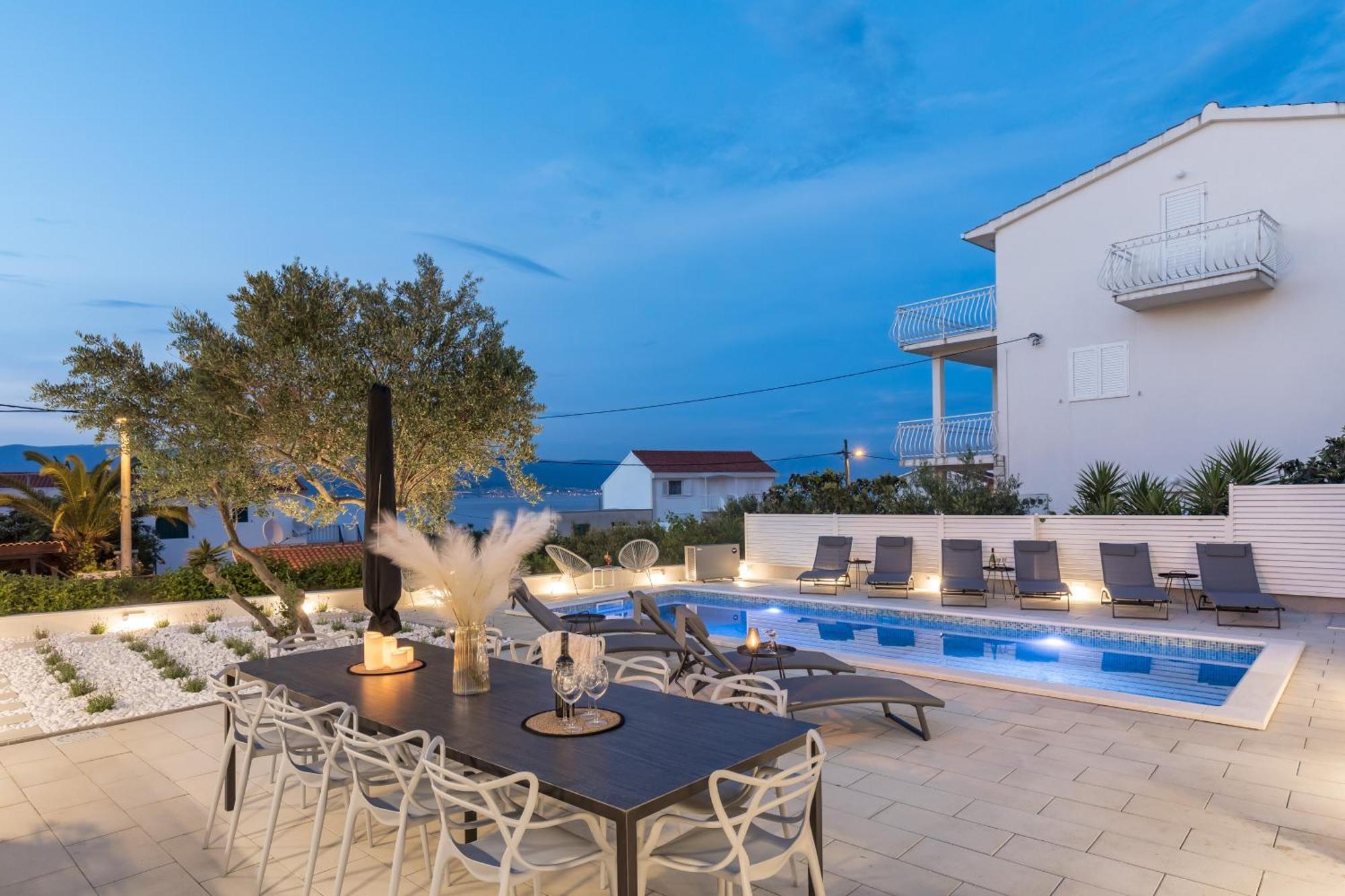 Apartments Marina Трогир Экстерьер фото